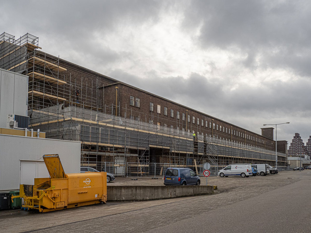 Centrale Markthal Amsterdam restaureren