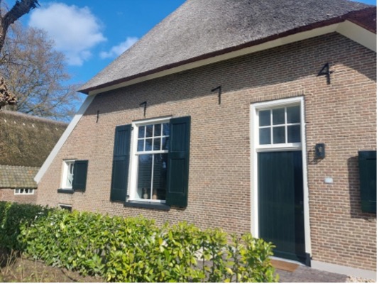 Gevelrestauratie woonboerderij 