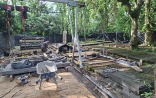 Zuilen voor restauratie